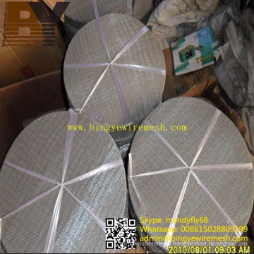 Stainless Steel Filter Wire Mesh Disc
